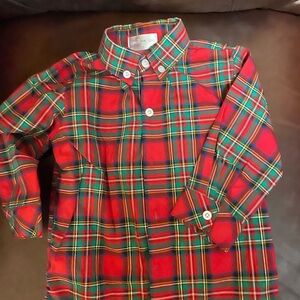 Boys 2T - Cecil and Lou Vibrant Plaid Button Down Shirt